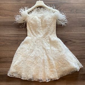 Sheri Hill White Dress